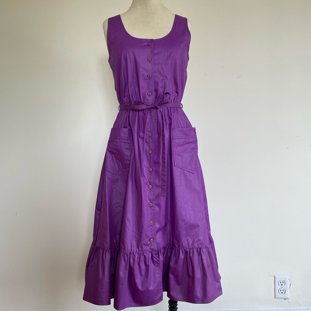 1970s Sasson Purple dress